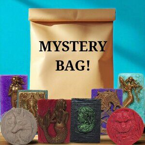 NEW Soap Grab Bag - Mythical Themed Six Scented Decorative Soap Assortment.